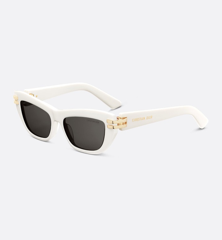 CDior B2U • White Butterfly Sunglasses