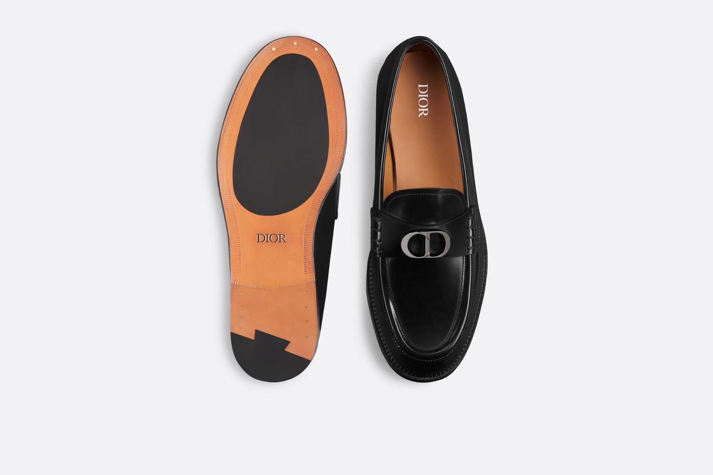 Dior Granville Loafer • Black Polished Calfskin