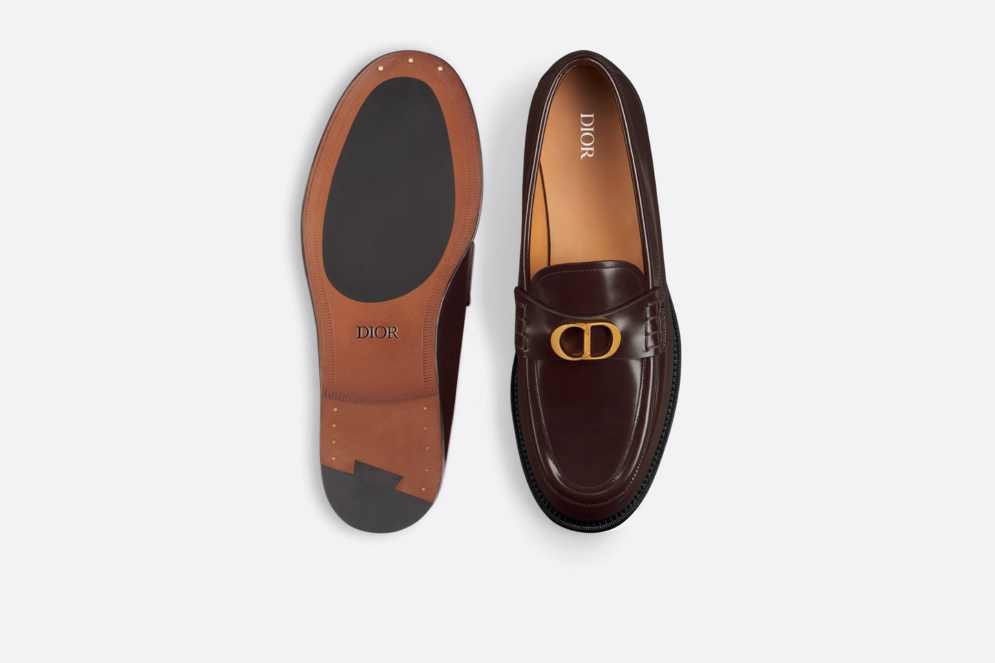 Dior Granville Loafer • Brown Polished Calfskin