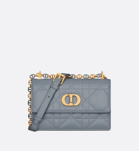 Miss Caro Mini Bag • Cloud Blue Macrocannage Lambskin