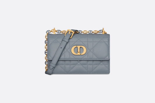 Miss Caro Mini Bag • Cloud Blue Macrocannage Lambskin