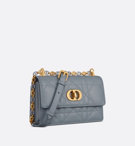 Miss Caro Mini Bag • Cloud Blue Macrocannage Lambskin