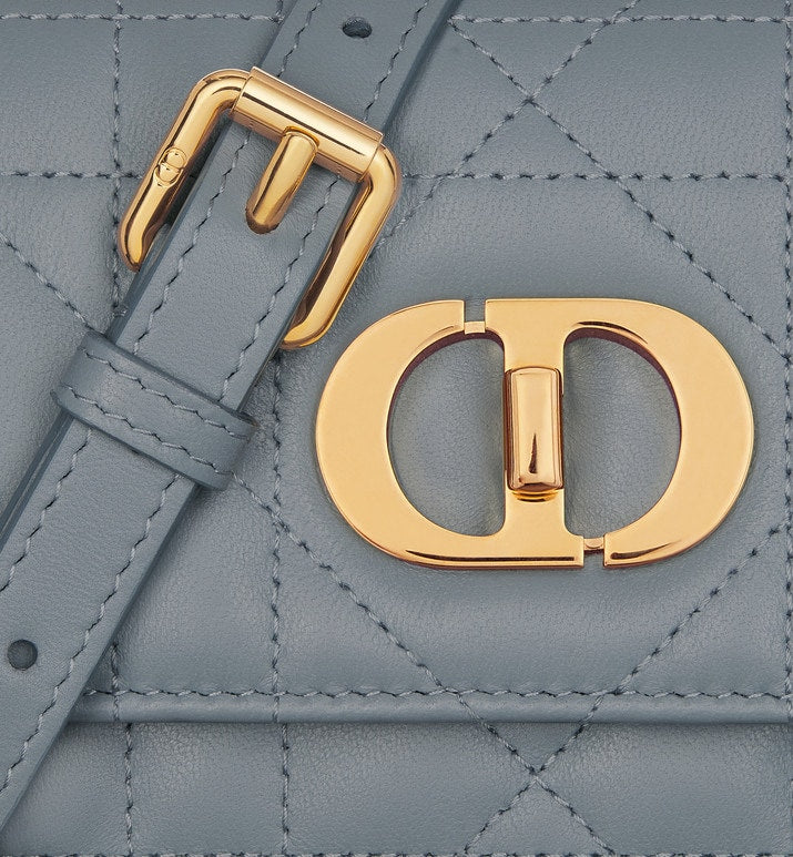 Miss Caro Mini Bag • Cloud Blue Macrocannage Lambskin