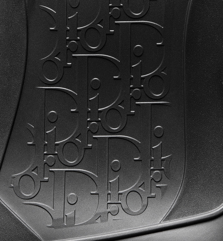 Dior Garden Rain Boot • Black Rubber with Dior Oblique Motif