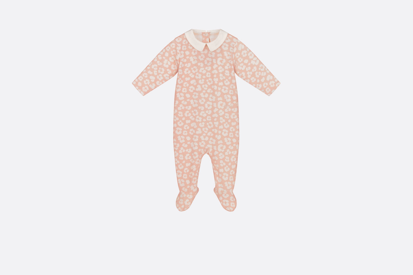 Newborn Gift Set • Pink Cotton Jersey with Pale Pink Leopard Print