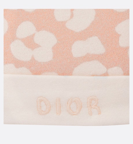 Newborn Gift Set • Pink Cotton Jersey with Pale Pink Leopard Print