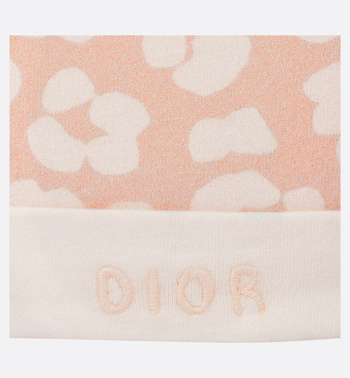 Newborn Gift Set • Pink Cotton Jersey with Pale Pink Leopard Print