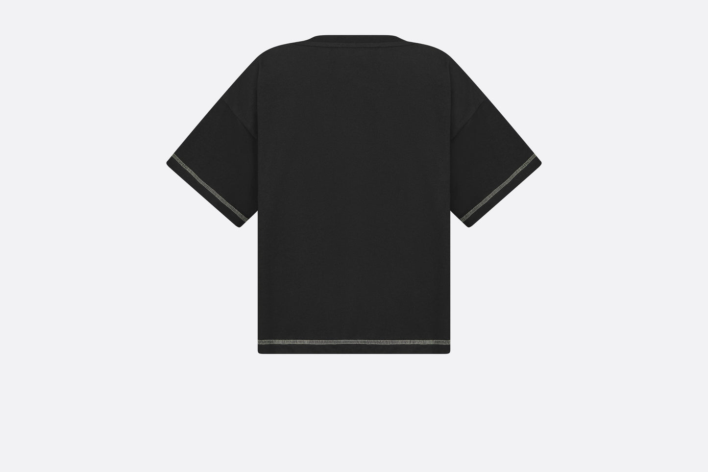 Kid's T-Shirt • Black Cotton Jersey