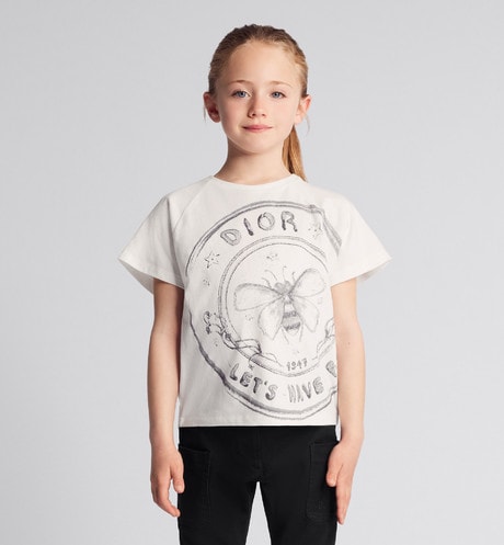 Kid's T-Shirt • Ivory Cotton Jersey