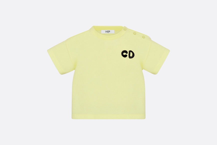 Baby T-Shirt • Lime Cotton Jersey