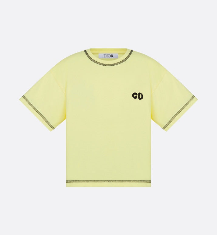 Kid's T-Shirt • Lime Cotton Jersey