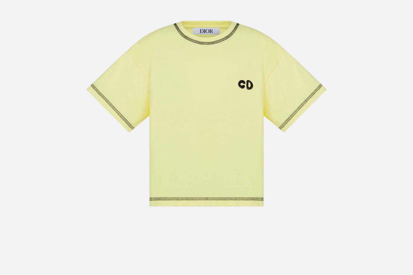 Kid's T-Shirt • Lime Cotton Jersey