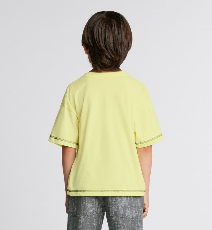 Kid's T-Shirt • Lime Cotton Jersey