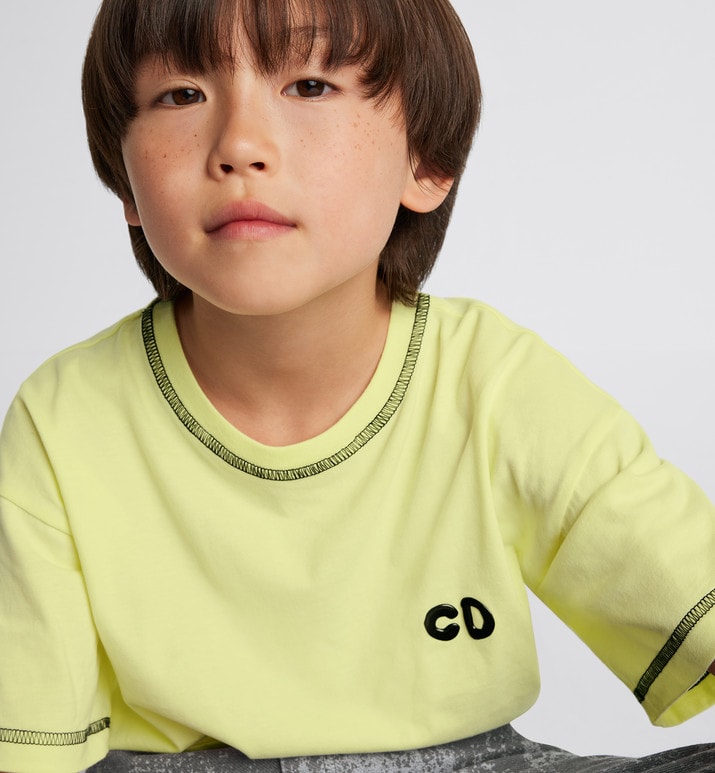 Kid's T-Shirt • Lime Cotton Jersey