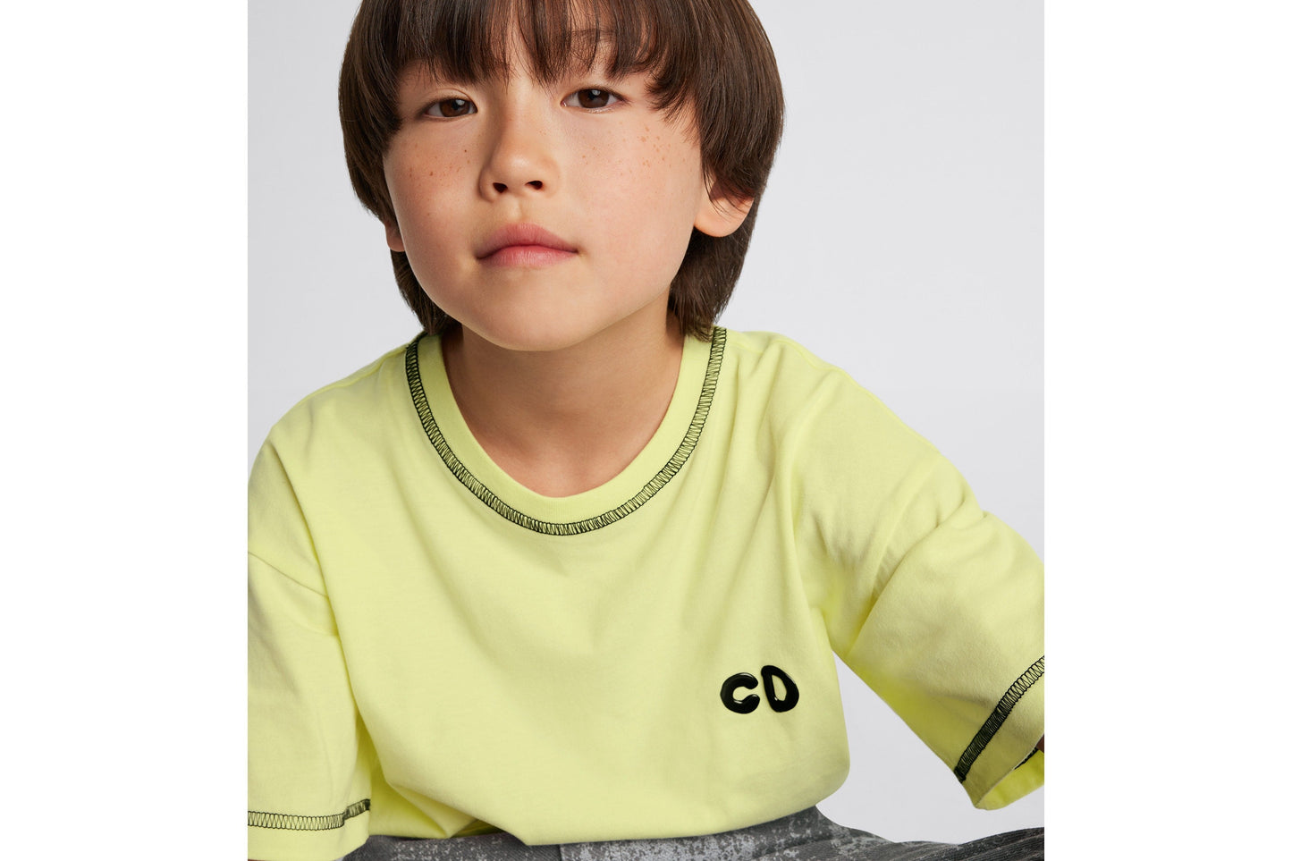 Kid's T-Shirt • Lime Cotton Jersey
