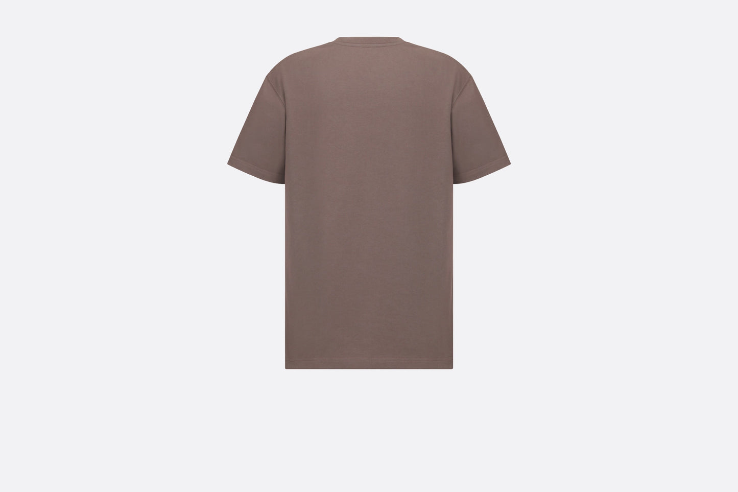 CD Icon Relaxed-Fit T-Shirt • Brown Cotton Jersey