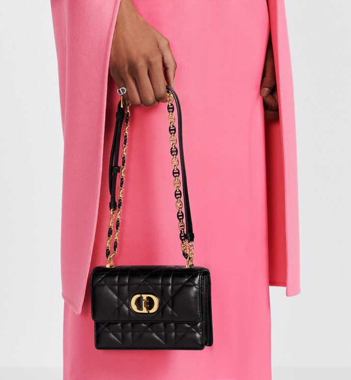 Miss Caro Mini Bag • Cloud Blue Macrocannage Lambskin