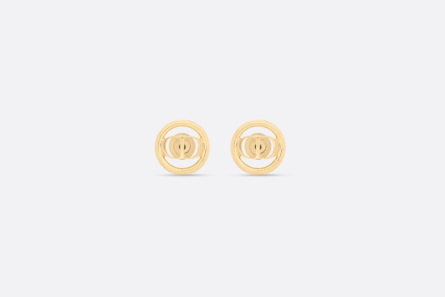 30 Montaigne Stud Earrings • Gold-Finish Metal