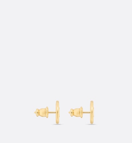 30 Montaigne Stud Earrings • Gold-Finish Metal