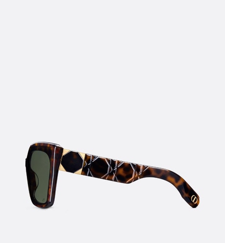 Lady 95.22 S2I • Brown Tortoiseshell-Effect Square Sunglasses