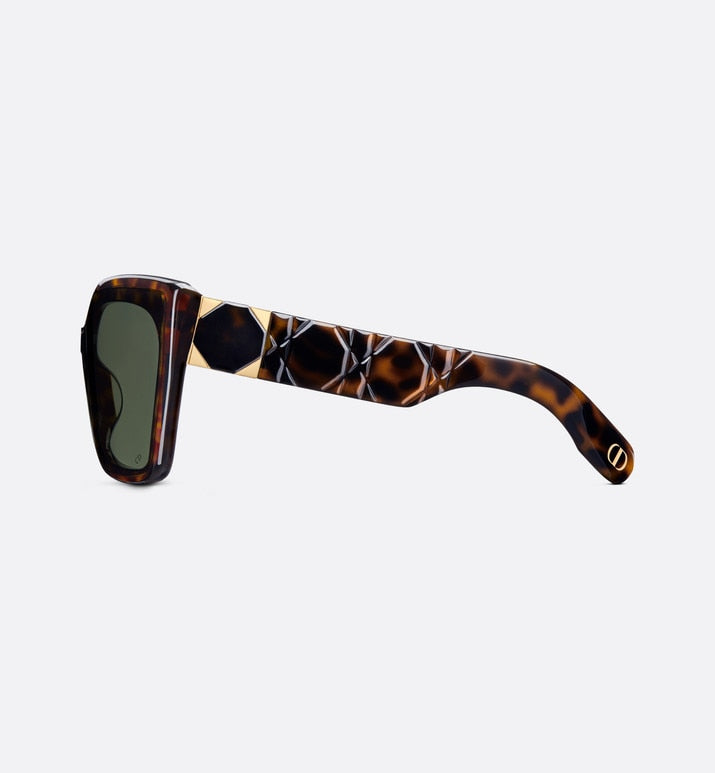 Lady 95.22 S2I • Brown Tortoiseshell-Effect Square Sunglasses