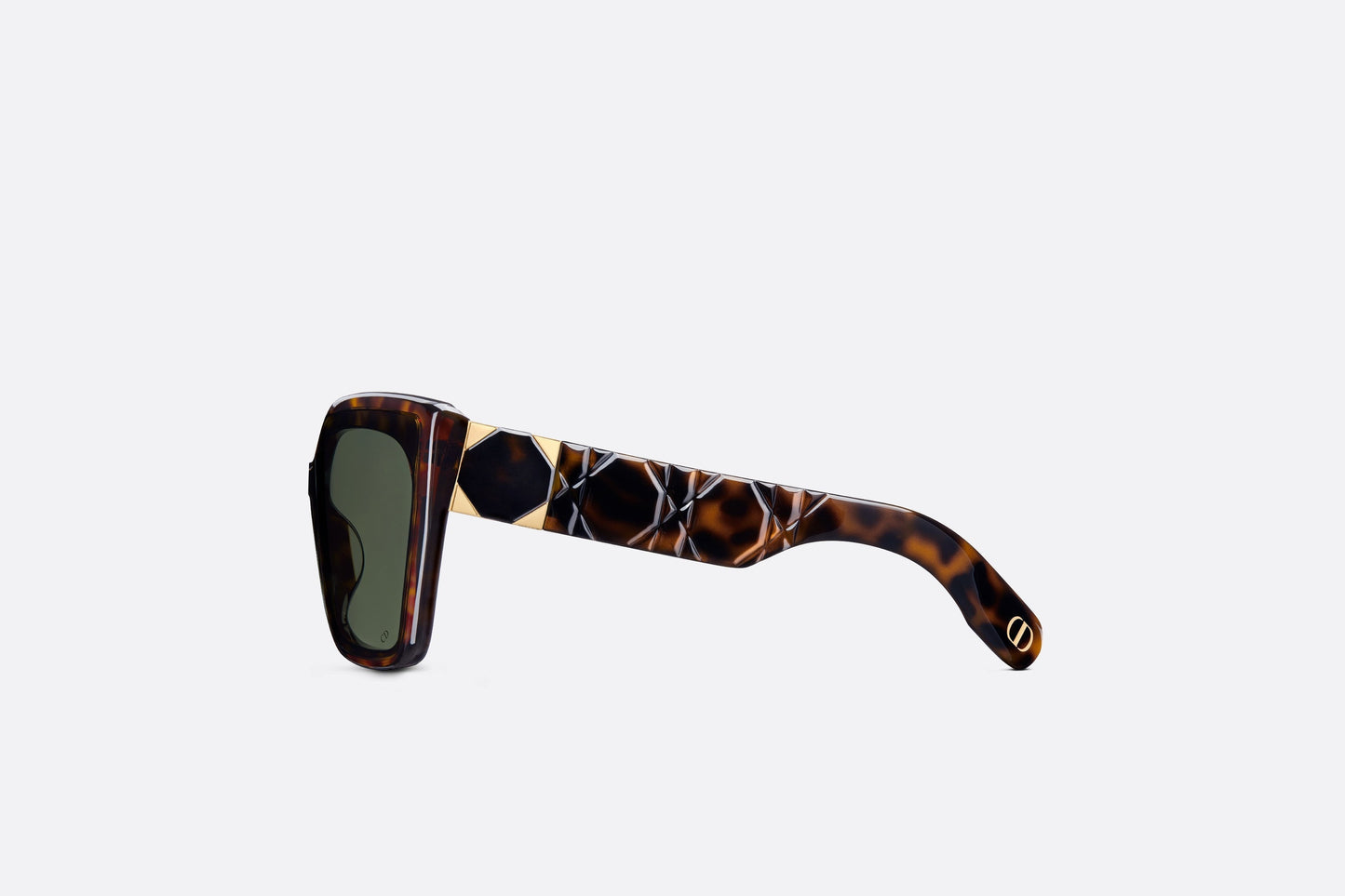 Lady 95.22 S2I • Brown Tortoiseshell-Effect Square Sunglasses