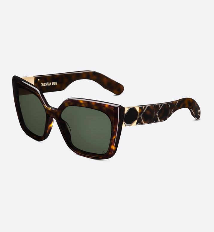 Lady 95.22 S2I • Brown Tortoiseshell-Effect Square Sunglasses