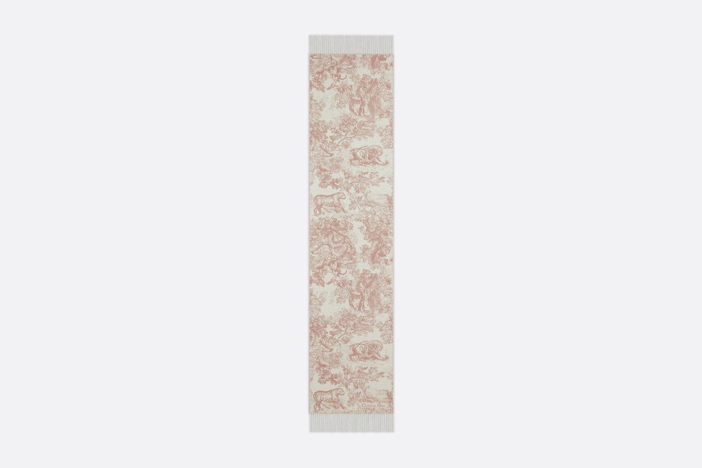 Toile de Jouy Sauvage Scarf • Rose Des Vents Cashmere and Wool
