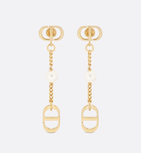 30 Montaigne Earrings • Gold-Finish Metal