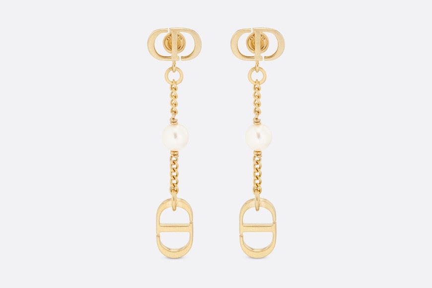 30 Montaigne Earrings • Gold-Finish Metal