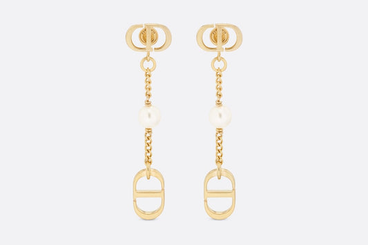 30 Montaigne Earrings • Gold-Finish Metal