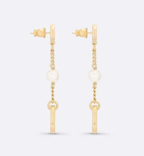 30 Montaigne Earrings • Gold-Finish Metal