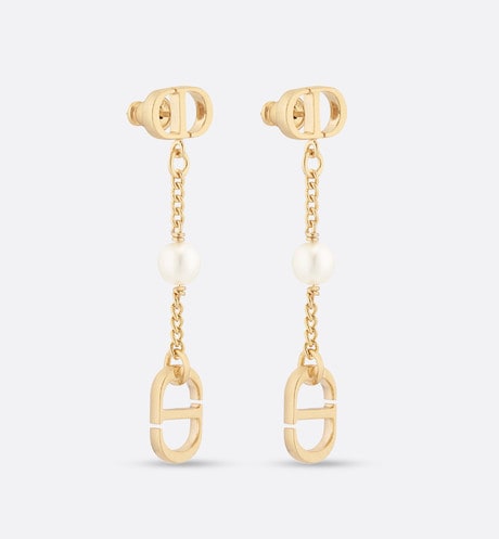 30 Montaigne Earrings • Gold-Finish Metal