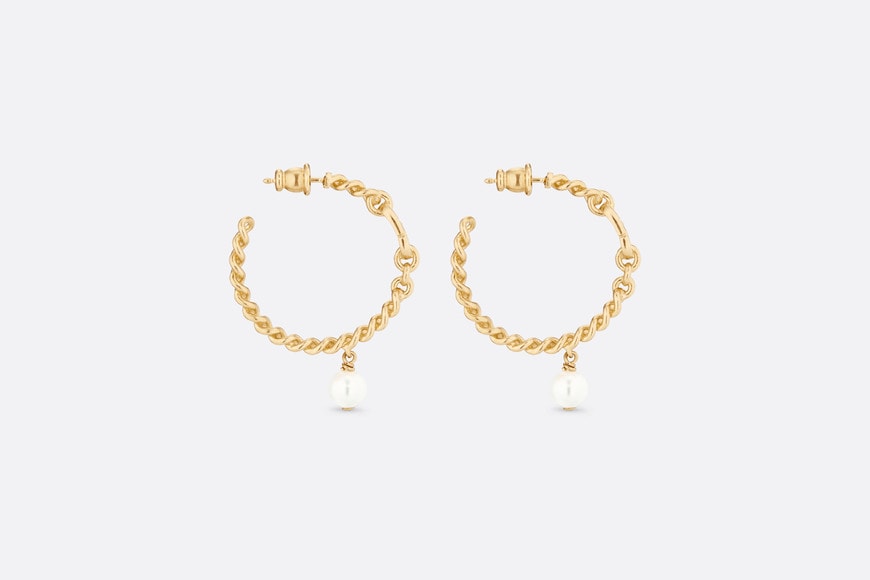 30 Montaigne Earrings • Gold-Finish Metal