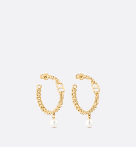 30 Montaigne Earrings • Gold-Finish Metal