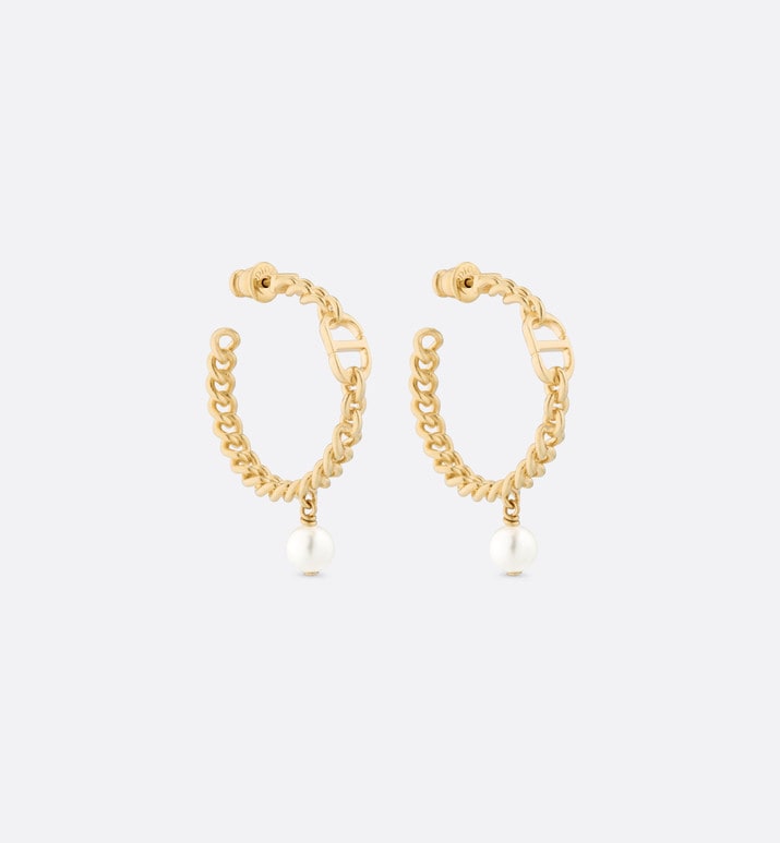 30 Montaigne Earrings • Gold-Finish Metal
