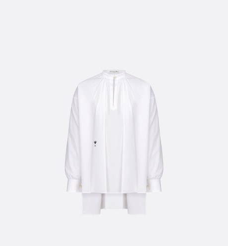 Blouse • White Cotton Poplin