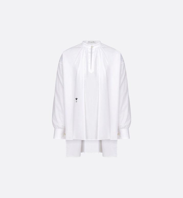 Blouse • White Cotton Poplin