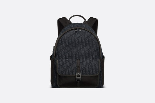 Dior 8 Backpack • Black Dior Oblique Jacquard