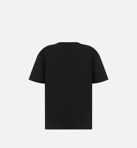 Relaxed-Fit T-Shirt • Black Slub Organic Cotton Jersey