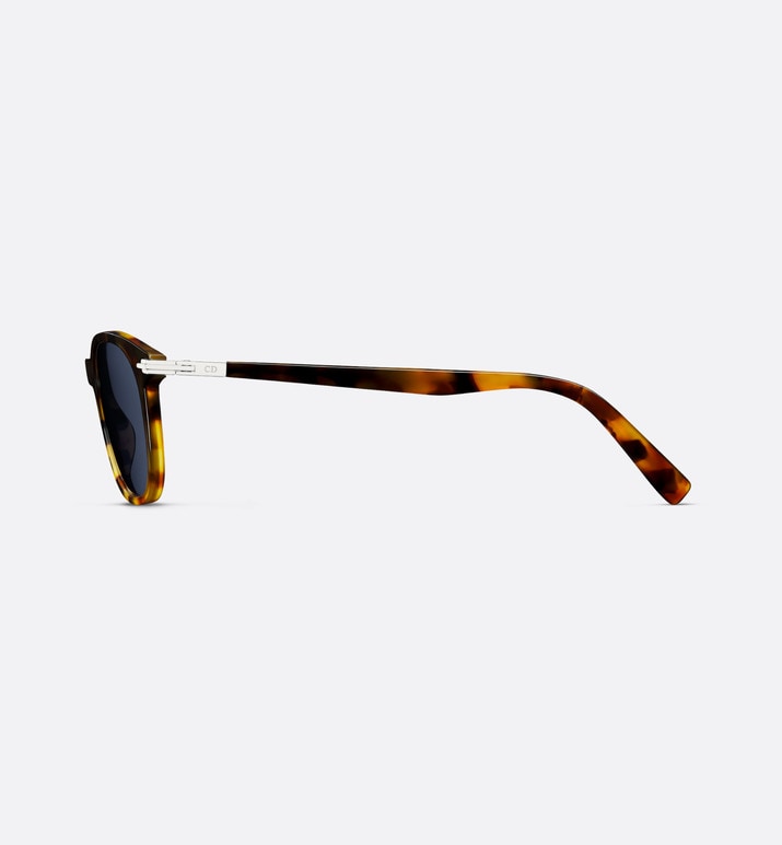 DiorBlackSuit S12I BioAcetate • Gradient Brown Tortoiseshell-Effect Square Sunglasses