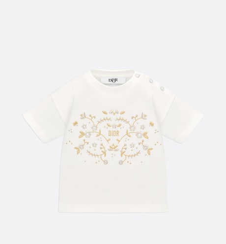 Baby T-Shirt • Ivory Cotton Jersey