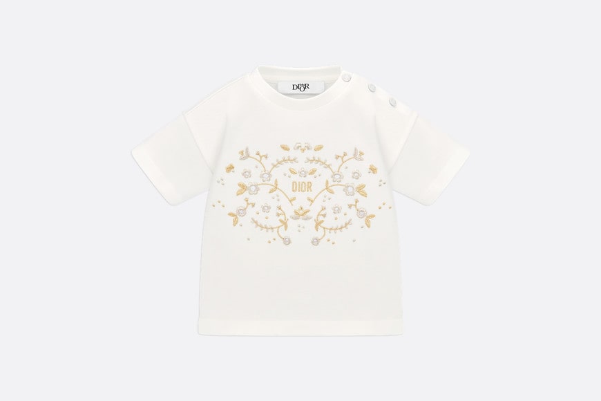 Baby T-Shirt • Ivory Cotton Jersey