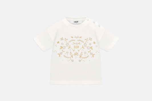 Baby T-Shirt • Ivory Cotton Jersey