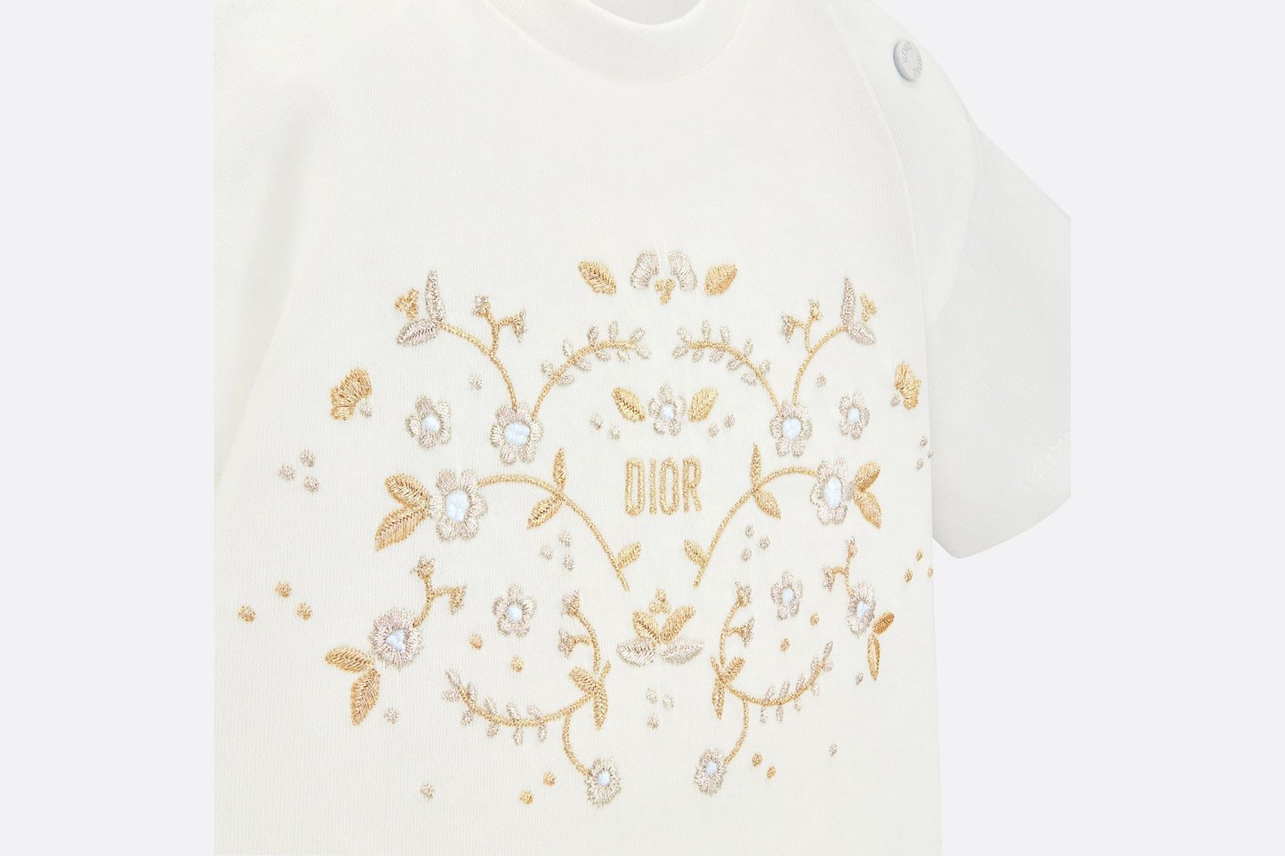 Baby T-Shirt • Ivory Cotton Jersey