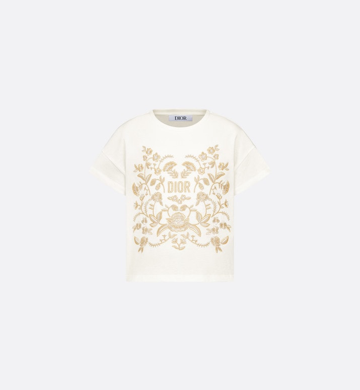 Kid's T-Shirt • Ivory Cotton Jersey