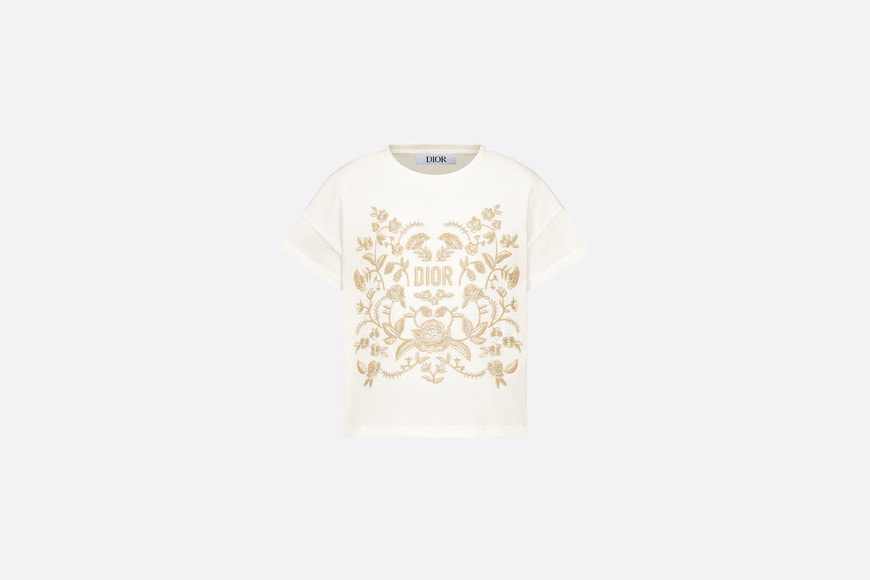 Kid's T-Shirt • Ivory Cotton Jersey