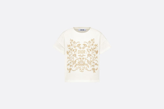 Kid's T-Shirt • Ivory Cotton Jersey