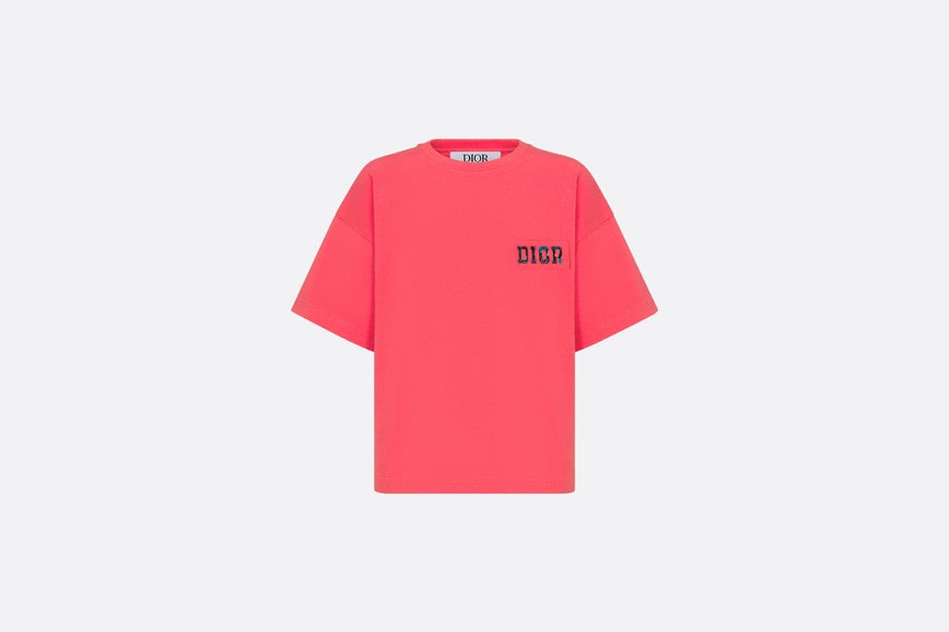 Kid's T-Shirt • Coral Cotton Jersey
