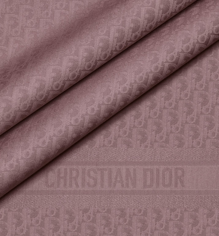 Dior Oblique Shawl • Mulberry Wool, Silk and Cashmere